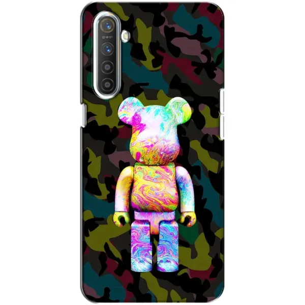 Чехол с принтом «Яркий Bearbrick» для Realme XT