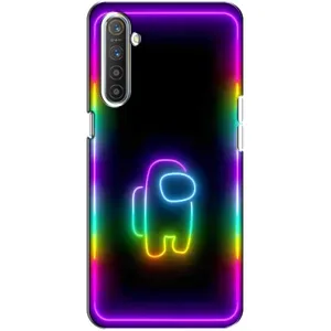 Чохли Амонг Ас для Realme XT (AlphaPrint) (Яскравий скін)