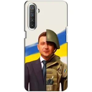 Чехол для Realme XT (AlphaPrint - с принтом Зеленского) (Зеленский солдат)
