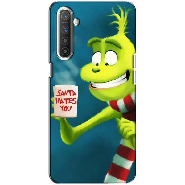 Чехол с принтом «Зеленый Гринч» для Realme XT