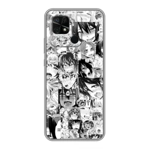 Чохли Персонажі Аніме Наруто для Xiaomi Redmi 10C (AlphaPrint) (Ahegao manga)