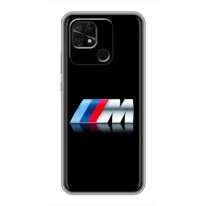 Чехол для Редми 10С - с принтом БМВ (AlphaPrint) (AMG)