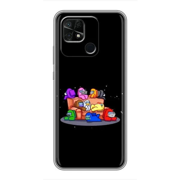 Чохол з принтом «Амонг-ас» для Xiaomi Redmi 10C