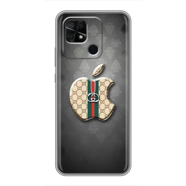 Чехол с принтом «Apple gucci» для Xiaomi Redmi 10C