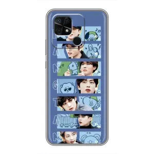 Чохли BTS для Xiaomi Redmi 10C (AlphaPrint) (Bangtan)