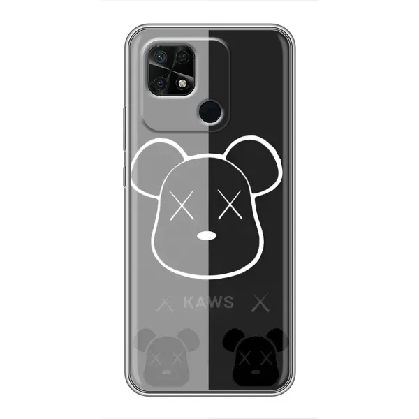 Чохол з принтом «БеарБрік очі» для Xiaomi Redmi 10C