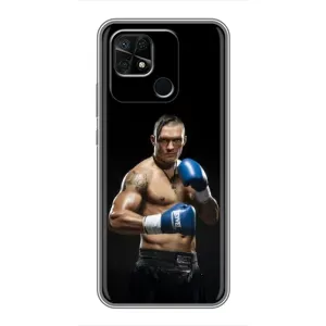 Чохол з картинкою Олександр Усик для Xiaomi Redmi 10C (Боксер Усик)