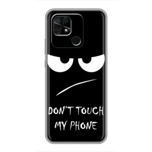 Чохол для Сяомі Редмі 10Ц - (AlphaPrint) з принтом (ТОП продажів) (Dont Touch)