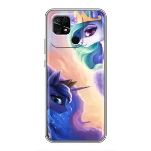 Чохол для Сяомі Редмі 10Ц - (Єдинорожки - Новинки) (AlphaPrint) (Єдинорожки)