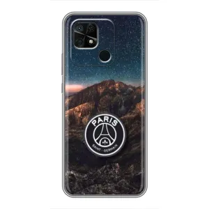 Чохли PSG для Xiaomi Redmi 10C (AlphaPrint) (ФК ПСЖ)