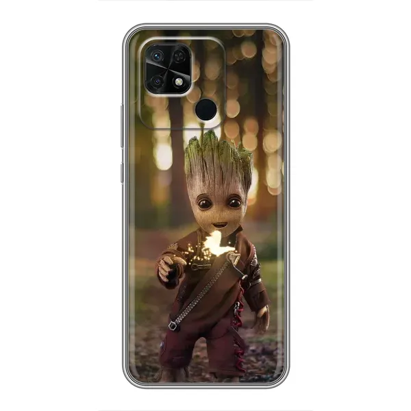 Чехол с принтом «I am Groot» для Xiaomi Redmi 10C