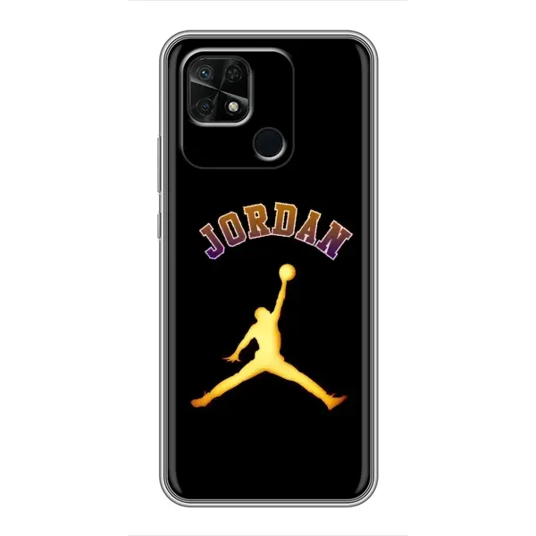 Чохол з принтом «Jordan Gold» для Xiaomi Redmi 10C Чохол з принтом «Jordan Gold» для Xiaomi Redmi 10C