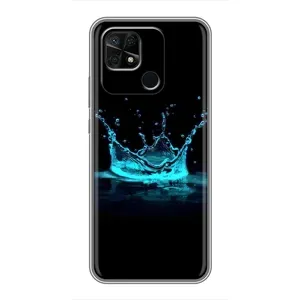 Чохол з Короною Сяомі Редмі 10Ц - (AlphaPrint) (Крапля корони)