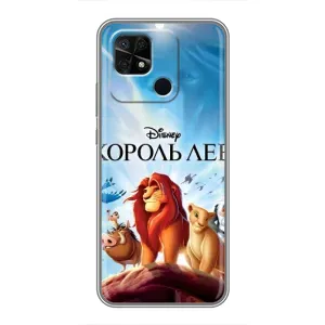 Чохол Король лев на Сяомі Редмі 10Ц (Постер Король Лев)