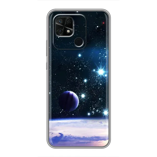 Чехол с принтом «Космический вид» для Xiaomi Redmi 10C