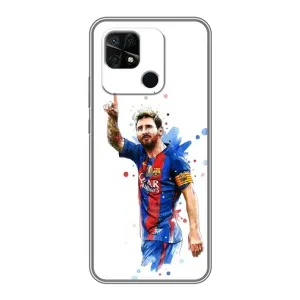 Чехлы Месси для Xiaomi Redmi 10C (AlphaPrint) (Лео Месси)