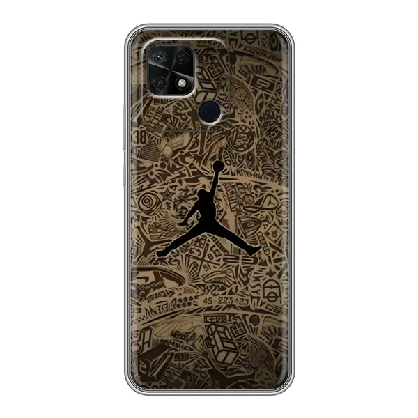 Чохол з принтом «Logo Jordan» для Xiaomi Redmi 10C Чохол з принтом «Logo Jordan» для Xiaomi Redmi 10C