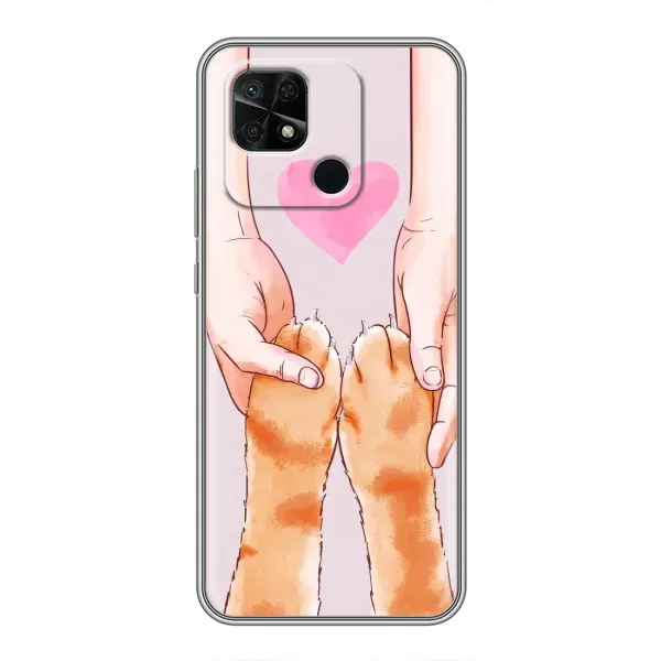 Чехол с принтом «Любовь к котикам» для Xiaomi Redmi 10C Чехол с принтом «Любовь к котикам» для Xiaomi Redmi 10C