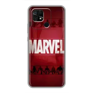 Чехол МАРВЕЛ для Редми 10С (AlphaPrint) (MARVEL)