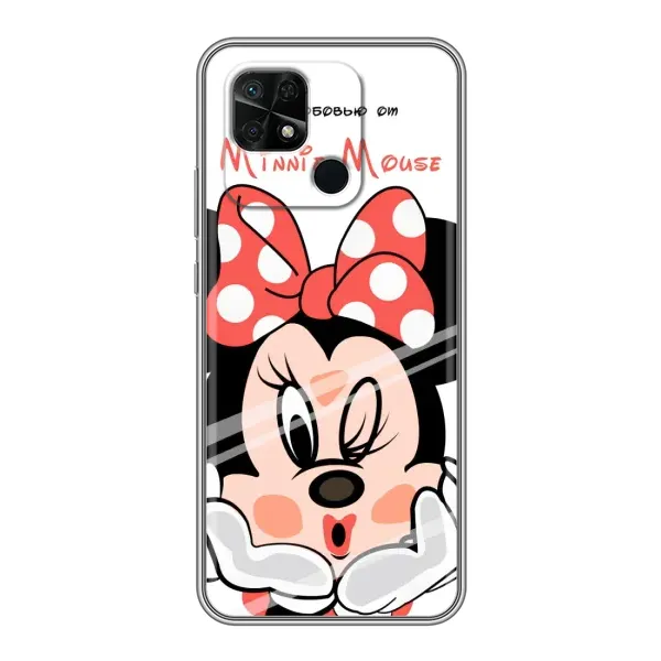 Чехол с принтом «Маус Минни» для Xiaomi Redmi 10C