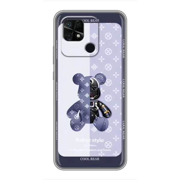 Чехол с принтом «Медвежонок LV» для Xiaomi Redmi 10C