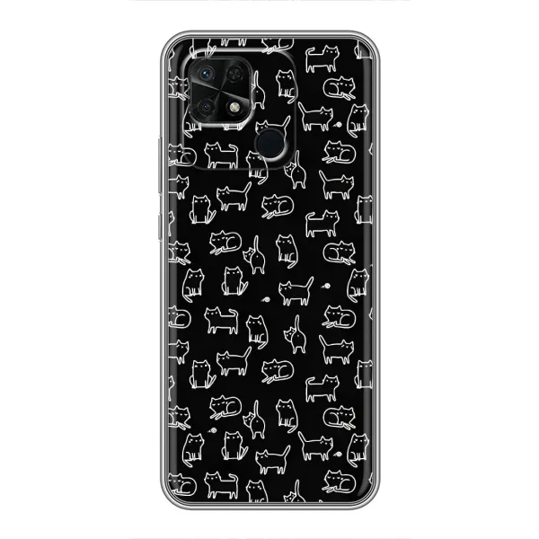 Чохол з принтом «Маленькі котики» для Xiaomi Redmi 10C