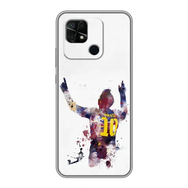 Чехол с принтом «Messi Barca» для Xiaomi Redmi 10C