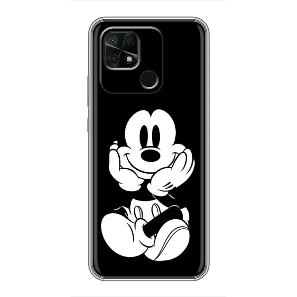 Чехол с принтом «Микки на черном» для Xiaomi Redmi 10C