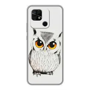 Чохол з пташками на Xiaomi Redmi 10C (VPrint) (Мила Сова)