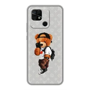 Бренднові Чохли для Xiaomi Redmi 10C - (PREMIUMPrint) (Ведмедик Луі)