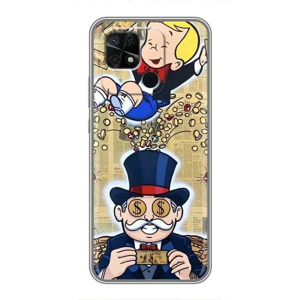 Чохол з принтом «Монополія Мен» для Xiaomi Redmi 10C