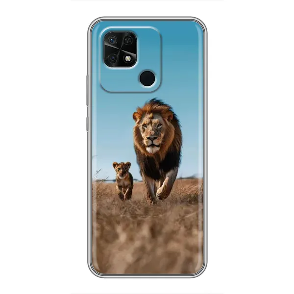 Чохол з принтом «Мусафа та Сімба» для Xiaomi Redmi 10C Чохол з принтом «Мусафа та Сімба» для Xiaomi Redmi 10C