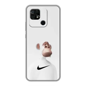 Чехлы с Обезьянами NFT для Xiaomi Redmi 10C (AlphaPrint) (обезьяна NFT Nike)
