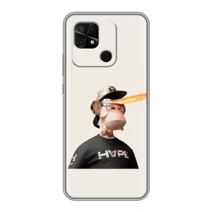 Чехлы с Обезьянами NFT для Xiaomi Redmi 10C (AlphaPrint) (обезьяна NFT в очках)