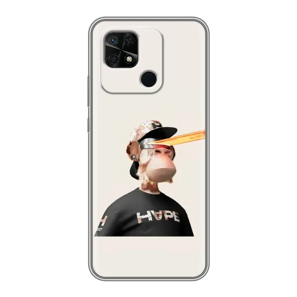 Чохол з принтом «мавпа NFT в окулярах» для Xiaomi Redmi 10C