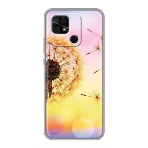 Чохол з картинкою (Стильні) Сяомі Редмі 10Ц - (AlphaPrint) (Кульбабка)