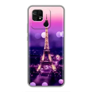 Чохол Ейфелева Вежа Xiaomi Redmi 10C - (AlphaPrint) (Париж Башня)