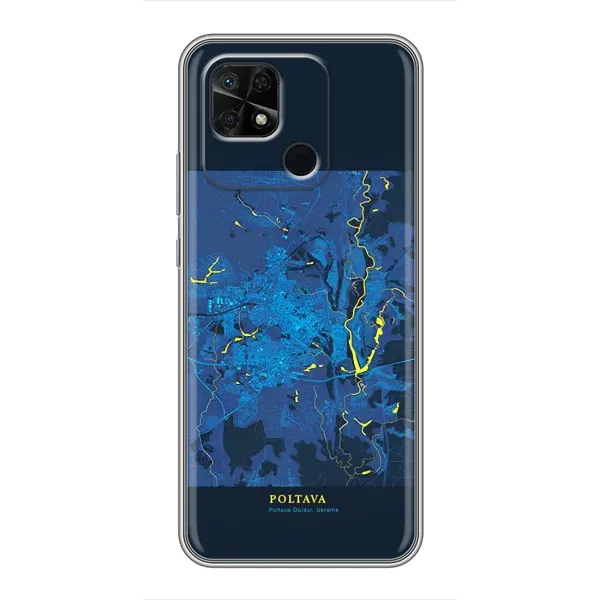 Чехол с принтом «Полтава» для Xiaomi Redmi 10C