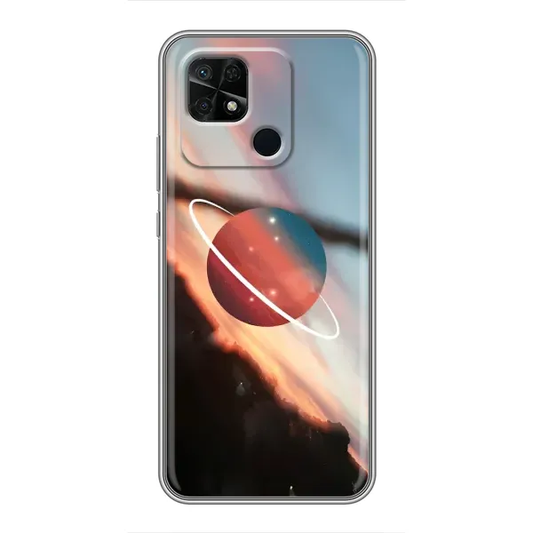 Чехол с принтом «Сатурн» для Xiaomi Redmi 10C