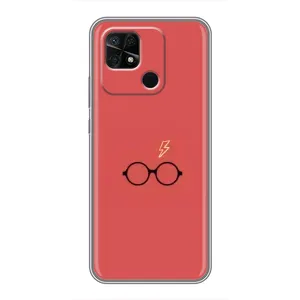 Чохли з Гаррі Поттером для Xiaomi Redmi 10C (AlphaPrint) (шрам та окуляри)