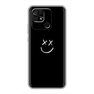 Чохол для Сяомі Редмі 10Ц - (AlphaPrint) з принтом (ТОП продажів) (Смайл)