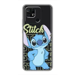 Чохол з принтом Стіч на Xiaomi Redmi 10C (Stitch 626)