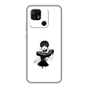 Чохли Венсдей на Xiaomi Redmi 10C Уенсдей (AlphaPrint) (танець Венздей)