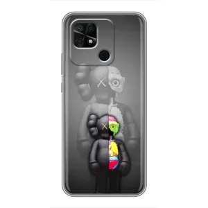 Чехлы для Xiaomi Redmi 10C - Bearbrick Louis Vuitton (PREMIUMPrint) (Тело Bearbrick)