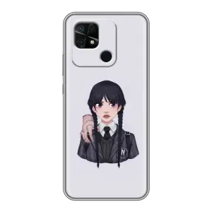 Чохли Венсдей на Xiaomi Redmi 10C Уенсдей (AlphaPrint) (Венздей і Річ)