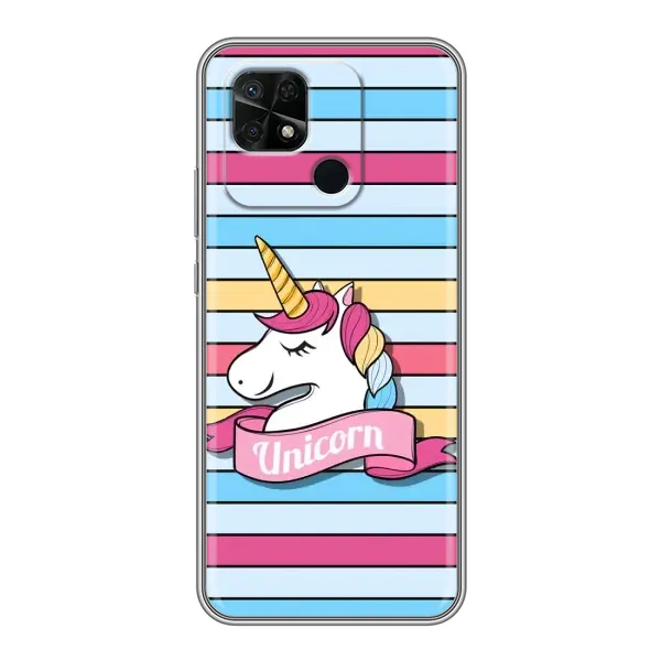 Чехол с принтом «Unicorn» для Xiaomi Redmi 10C