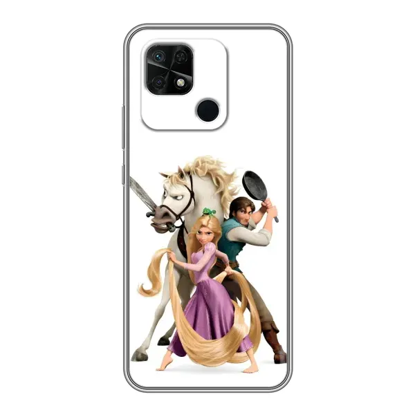 Чохол з принтом «Рапунцель та друзі» для Xiaomi Redmi 10C