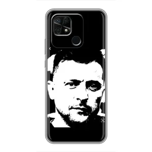 Чохол для Xiaomi Redmi 10C (AlphaPrint - с принтом Зеленського) (Зеленский АРТ)