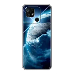 Космические Чехлы для Редми 10С (VPrint) (Земля с космоса)