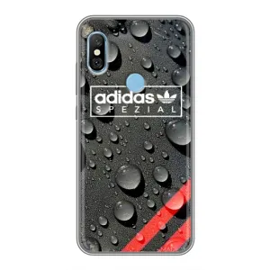 Чохли Адидас для Xiaomi Redmi 6 pro (AlphaPrint) (Адидас прінт)